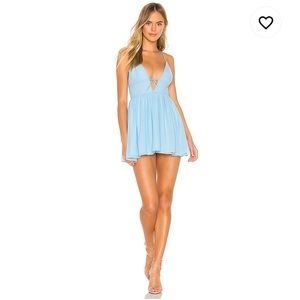 Ruth tie mini dress